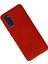 Samsung Galaxy S20 Kılıf Nano Içi Kadife Silikon - Kırmızı 2