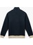 Regular Fit Baskılı Renk Bloklu Yarım Fermuarlı Sweatshirt 2