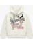 Lisanslı Bugs Bunny Baskılı Uzun Kollu Kapşonlu Oversize Sweatshirt 2