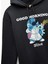 Stitch Lisanslı Kapüşonlu Uzun Kollu Baskılı Oversize Sweatshirt 3