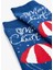 Yılbaşı Temalı Pamuklu Soket Havlu Çorap 3