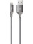 AlumiCable iPhone Uyumlu Şarj Kablosu - Uzay Grisi 2DK16UG 1