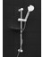 Krom Beyaz Sürgülü Duş Seti Duş Takımı 2