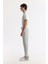 Erkek Gri Beli Lastikli Bağcıklı Bi-Stretch Regular Fit Eşofman Altı B003400 8