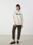 Yeni Sezon Baskılı Oversize Kadın Kalın Sweatshirt 2