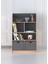 Toy House Gri Kitaplık 1