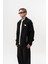 Erkek Zip Oversize Polar Ceket Siyah 2