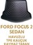 Ford Focus 2 2004–2011 Uyumlu 3D Bagaj Havuzu Premium 3