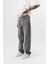 Erkek Washed Baggy Pantolon Koyu Gri 2