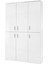 Keila Ayakkabılık - Çok Amaçlı Dolap - Kiler Dolabı - Beyaz - 120 cm 2