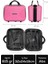 Altuğ Model Pembe Renk Abs Makyaj Çantası El Valizi 4