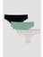 Floral Çiçek Desenli 3lü Cover Çok Renkli Slip Külot 7