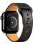 Apple Watch 38MM KR415 Luaz Deri Kordon - Siyah 1