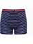 Erkek Pamuklu Bold Stripe Çok Renkli 3lü Boxer 7