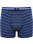 Erkek Pamuklu Bold Stripe Çok Renkli 3lü Boxer 9