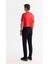 Erkek Siyah Klasik Bel Elastan Chino Slim Fit Pantolon A42Y3021 9
