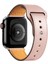 Apple Watch 42MM KR415 Luaz Deri Kordon - Pembe 1