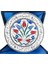 Osmanlı Lale Baharı Desenli Iznik Tabak – Vıp Kutulu Hediyelik 25 cm 1