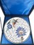 Hatayi Motifli Iznik Tabak – Ev ve Ofis Dekoru (25 cm 9.84 Inch) 3