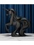 Göz Alıcı Büyü: Siyah Unicorn Heykeli (13CM) - 3D Baskı Sanatı 2