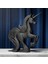 Göz Alıcı Büyü: Siyah Unicorn Heykeli (13CM) - 3D Baskı Sanatı 3