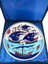 Gemili Iznik Çini Tabak 30 cm – El Yapımı Osmanlı Yelkenli Motif 3
