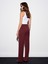 4888 Uzun Pantolon-Bordo 2