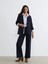 Lcw Vision Lacivert Krep Kadın Blazer Ceket 2