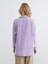 Lcw Vision Lila Oversize Kadın Oduncu Gömlek Ceket 4
