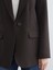 Lcw Vision Kahverengi Krep Kadın Blazer Ceket 3