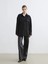 Lcw Modest Siyah Oversize Kadın Gömlek Ceket 3