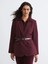 Lcw Vision Bordo Krep Kadın Blazer Ceket 1