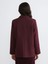 Lcw Vision Bordo Krep Kadın Blazer Ceket 4