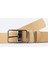 Erkek Bej %100 Süet Deri Çift Taraflı Kemer A51Y9300 9