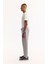 Erkek Gri Beli Lastikli Bağcıklı Soft Touch Bi-Stretch Regular Fit Eşofman Altı A52Y3406 9