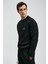 Sıgma Erkek Sweatshirt Siyah 4