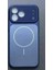 iPhone Mavi 15 Pro Uyumlu 17 Pro Max Görünüme Çeviren Kamera Koruma Magsafe Kılıf 2