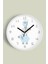 Sevimli Kuzular Çocuk Odası Duvar Saati - 30CM - Önü Camlı Beyaz Kasa - Sessiz Mekanizma 1