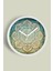 Soyut Mandala Temalı Modern Duvar Saati - 30CM - Önü Camlı Beyaz Kasa - Sessiz Mekanizma 1