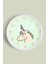 Unicorn Tasarımı Çocuk Odası Duvar Saati - 30CM - Önü Camlı Beyaz Kasa - Sessiz Mekanizma 1
