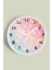 Sevimli Tavşan Tasarımı Çocuk Odası Duvar Saati - 30CM - Önü Camlı Beyaz Kasa - Sessiz Mekanizma 1