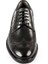 Bağcıklı Siyah Hakiki Deri Kauçuk Taban Erkek Klasik Ayakkabı 8582 46 4