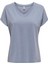 Onllucy Lıfe Ss Vneck Moster Top Box Jrs Kadın Mavi T-Shirt - 15343382 1