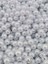 8mm Beyaz Renk Plastik İnci Boncuk Takı Yapımında Kullanım İçin 500 GR A Kalite 4