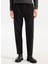 Normal Bel Düz Paça Jogger Siyah Erkek Pantolon MML5WM-PNT2207 2