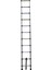 Elmas Serisi - 2.6 M 9 Basamaklı Tek Taraflı Teleskopik Alüminyum Merdiven | EN131 8