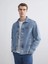 Lcw Jeans Indigo Rahat Kalıp Erkek Jean Ceket 1