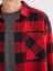 Xsıde Kırmızı Rahat Kalıp Uzun Kollu Ekose Erkek Oduncu Gömlek Ceket 3
