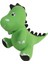 Dino Peluş Oyuncak Yeşil 40 cm 2