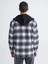 Xsıde Siyah Kapüşonlu Regular Fit Uzun Kollu Ekose Erkek Gömlek Ceket 4